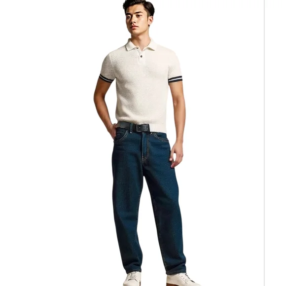 Nwt Vintage RUSTLER By Wrangler Mens Jeans Regular Fit Straight Leg 29x30 - Picture 1 of 12